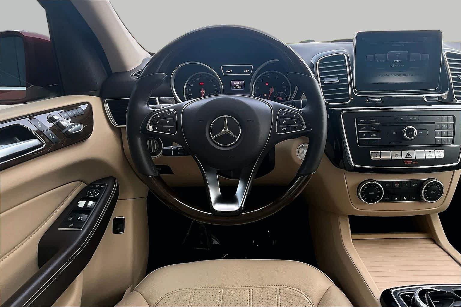 Used 2016 designo Cardinal Red Metallic Mercedes-Benz GLE 350 image 6