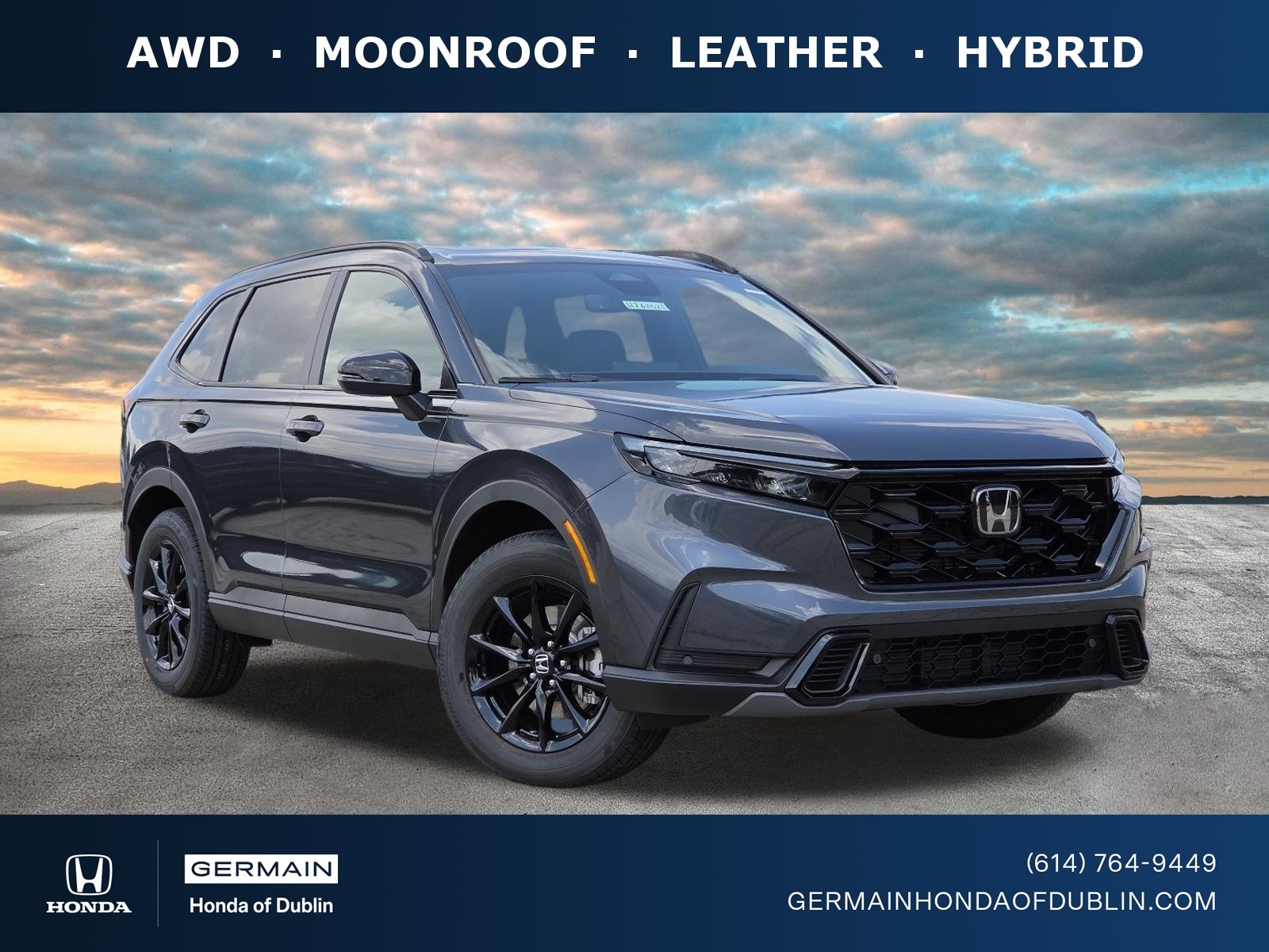 New 2026 Meteorite Gray Metallic Honda Sport-L image 1