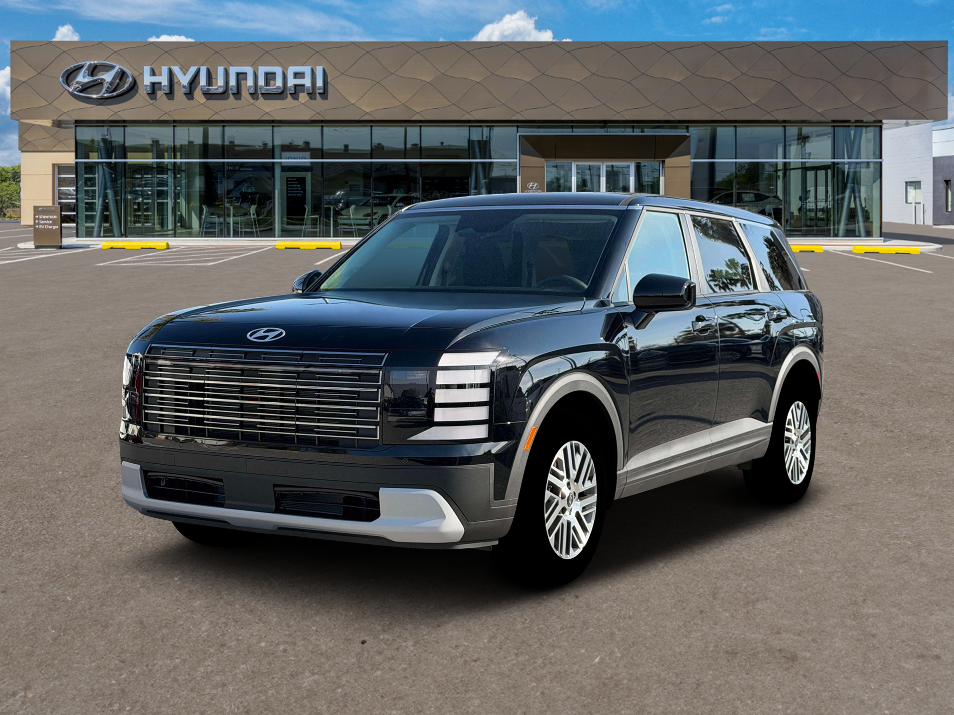 New 2026 Abyss Black Pearl Hyundai SE FWD image 1
