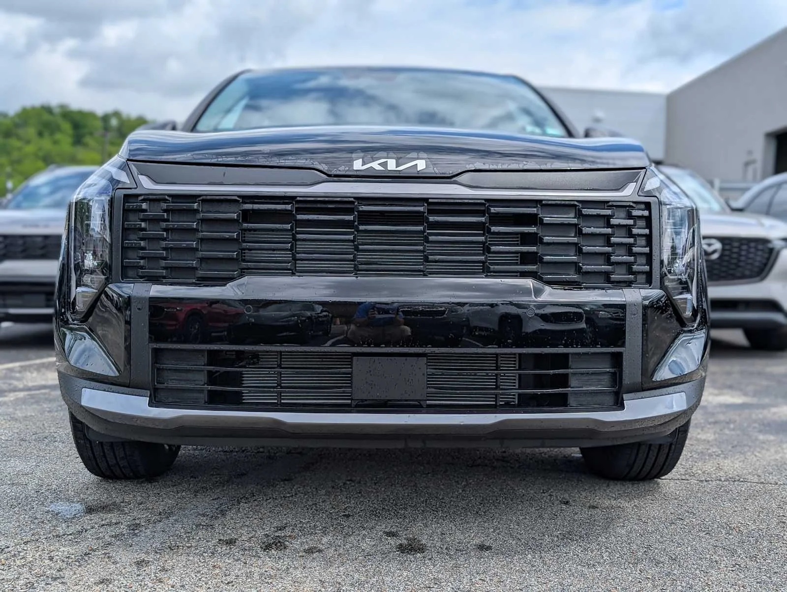 New 2026 Ebony Black Kia LX image 2