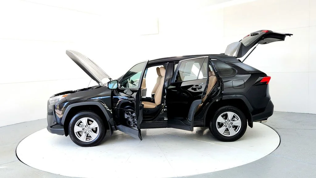 Certified Used 2025 Black Toyota XLE image 10