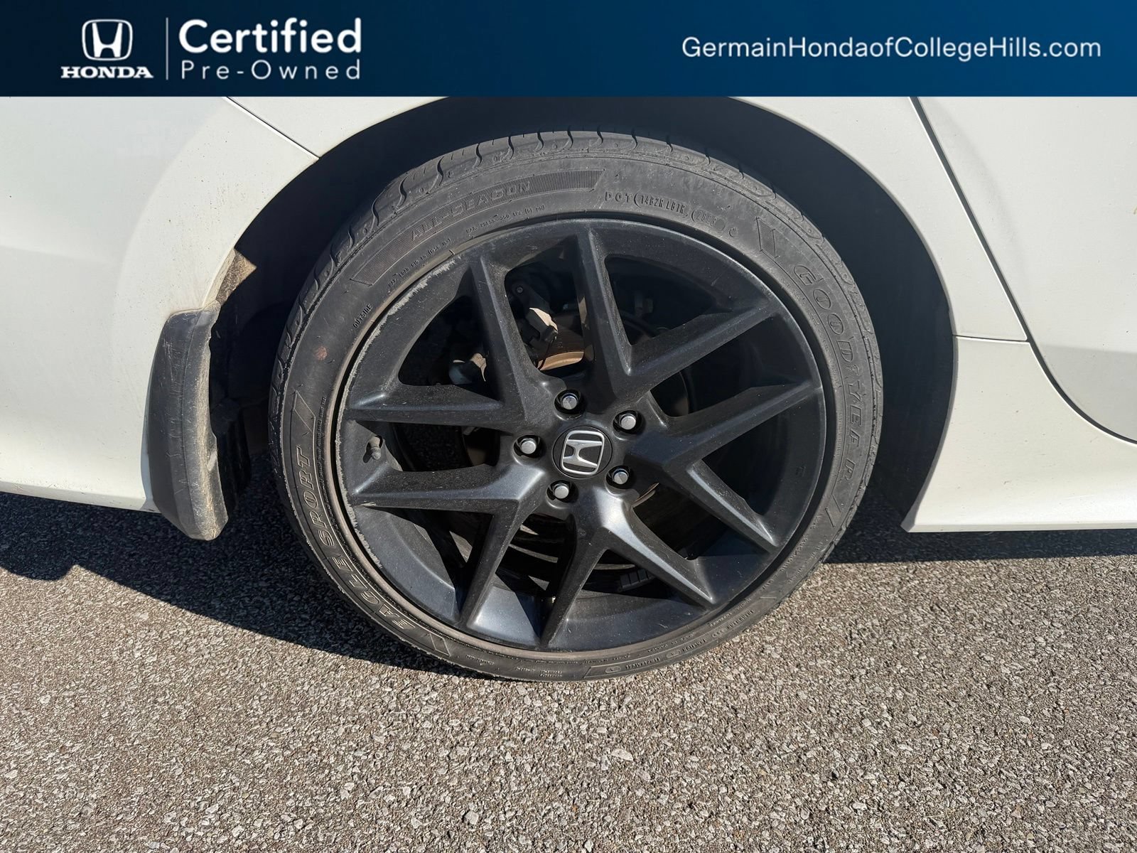 Certified Used 2024 Platinum White Pearl Honda 2.0L 4D SPORT image 30