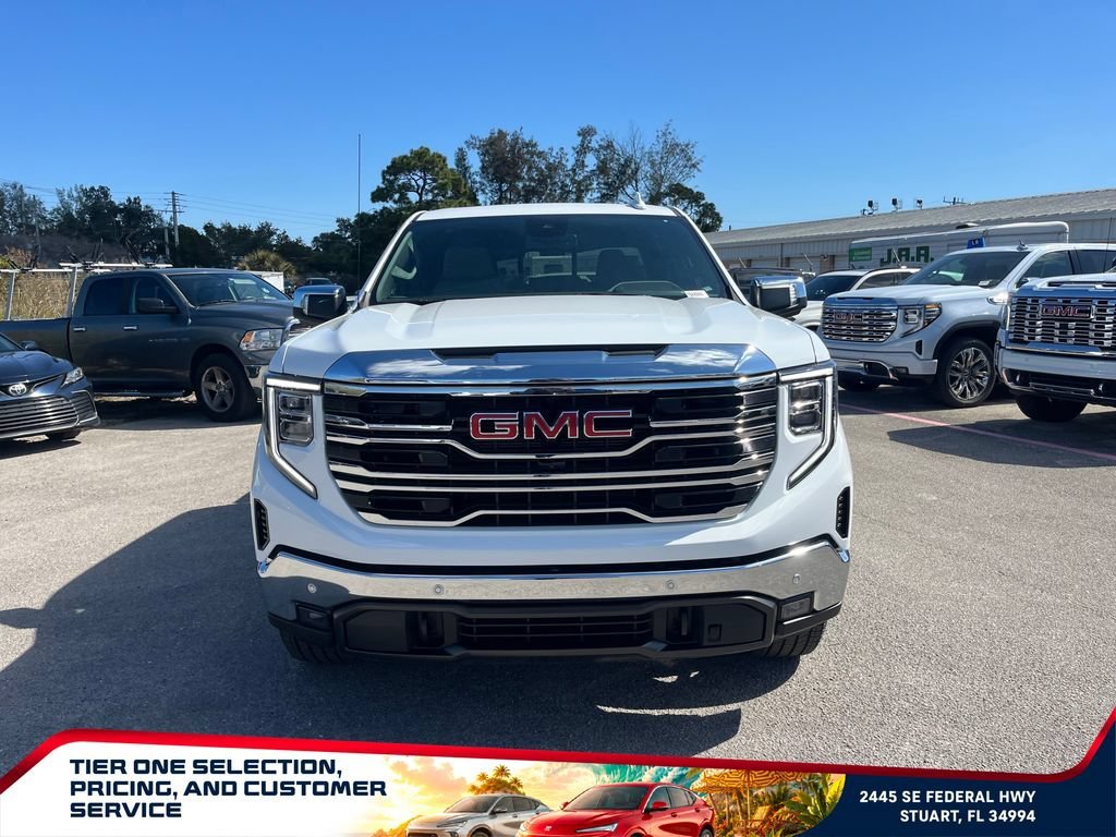 New 2026 Summit White GMC SLT image 3