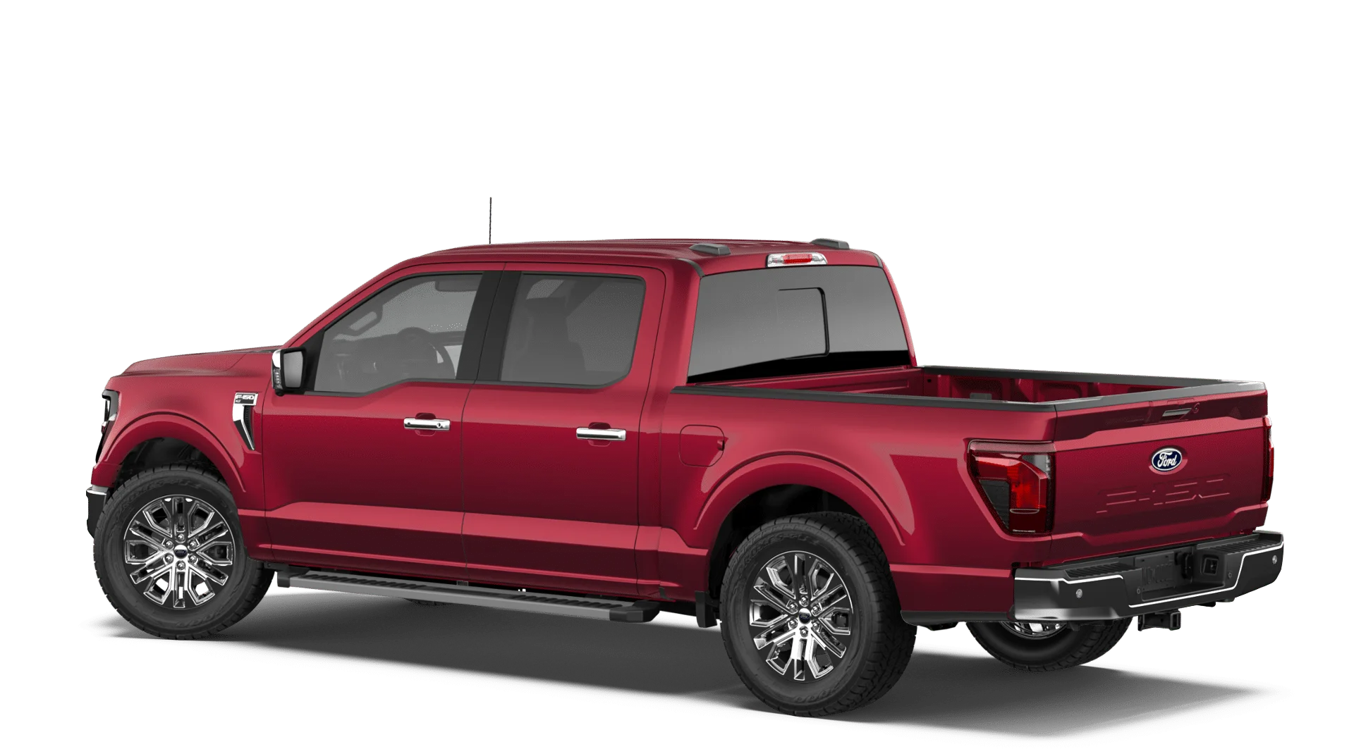 New 2026 Ruby Red Metallic Tinted Clearcoat Ford XLT image 2