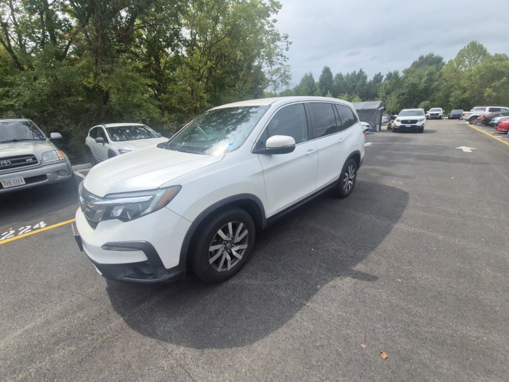Used 2021 Platinum White Pearl Honda EX image 1