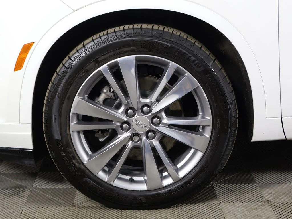 Used 2023 Crystal White Cadillac Premium Luxury image 28