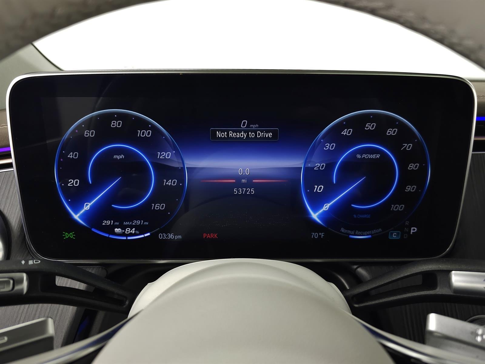 Used 2023 Blue Mercedes-Benz EQS 450 4MATIC® image 22