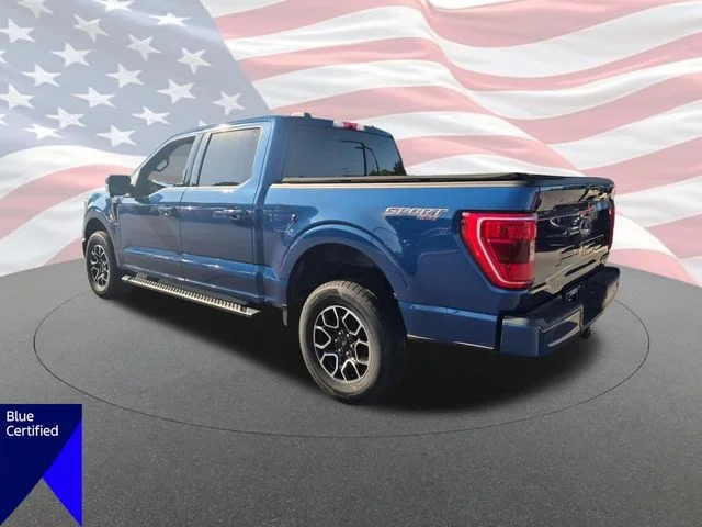 Used 2022 Blue Ford XLT image 5