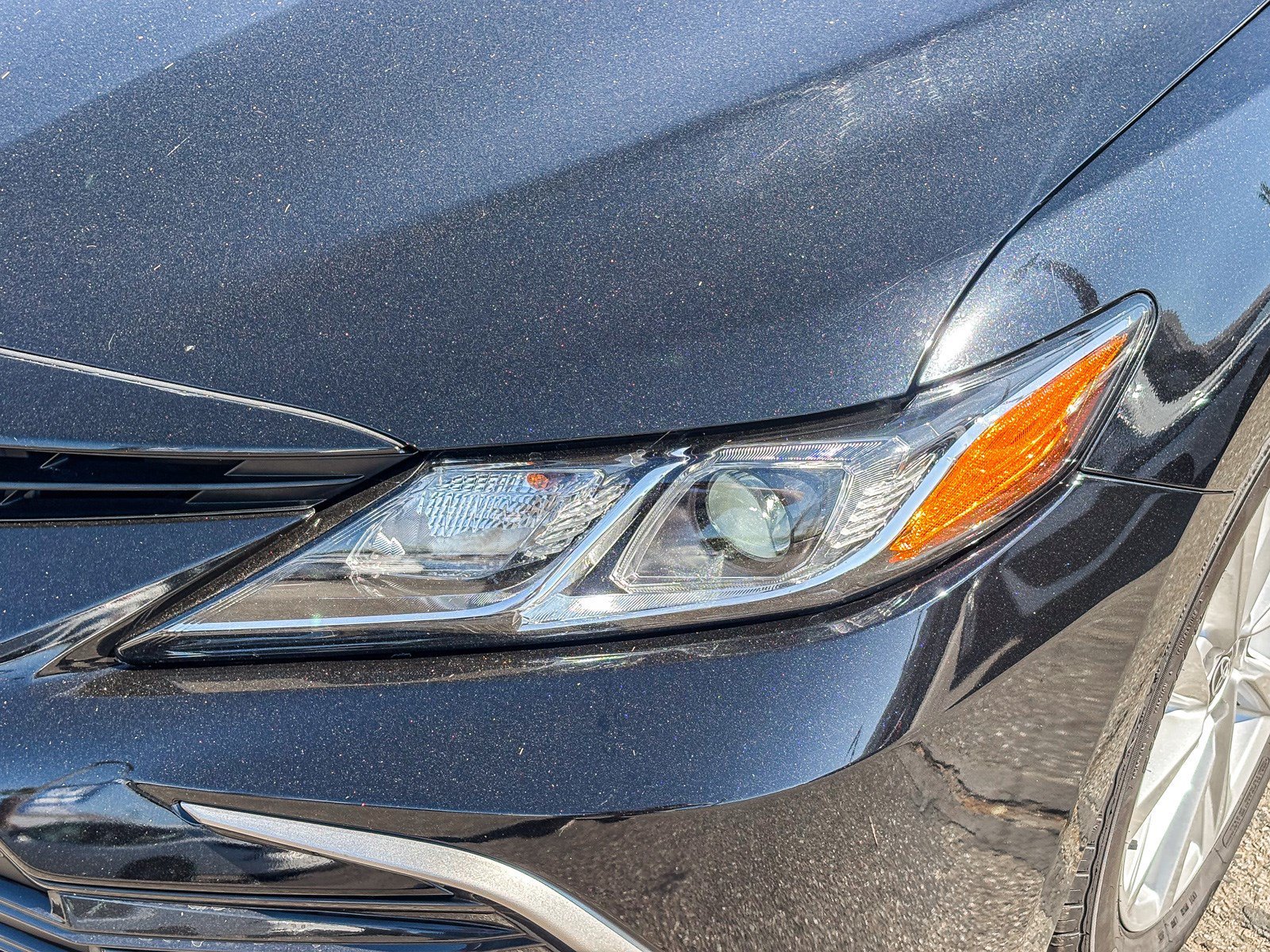 Certified Used 2024 Midnight Black Metallic Toyota LE image 9