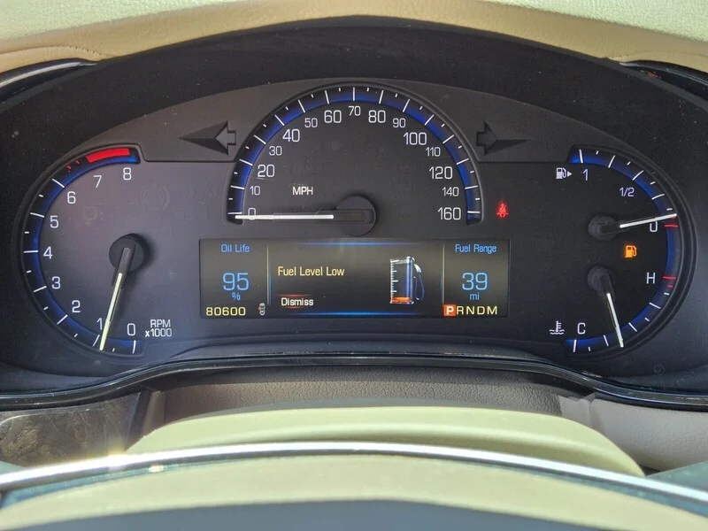 Used 2014 Red Obsession Tintcoat Cadillac Luxury RWD image 16
