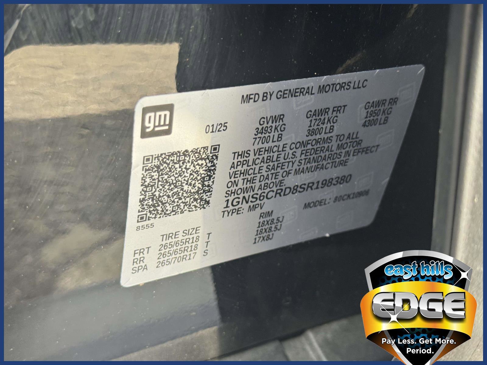 Certified Used 2025 Black Chevrolet LT image 18