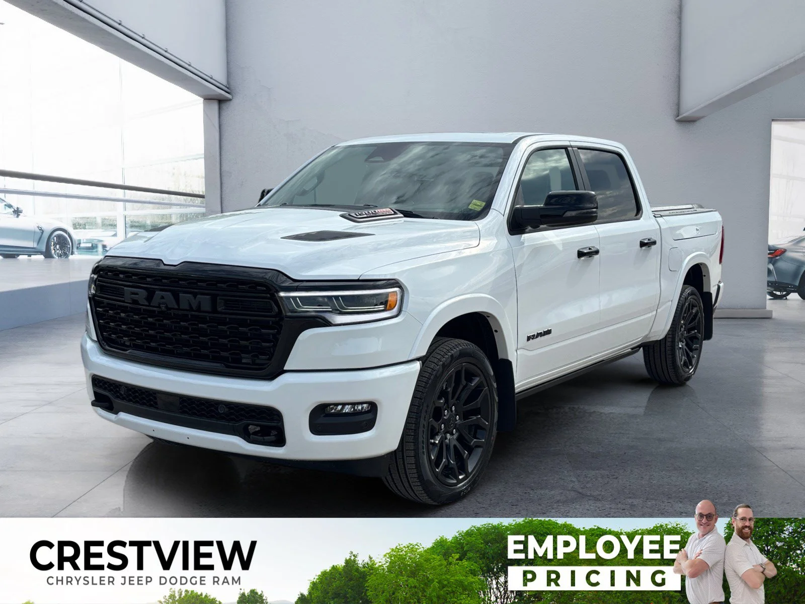 New 2026 Bright White Ram Limited image 1