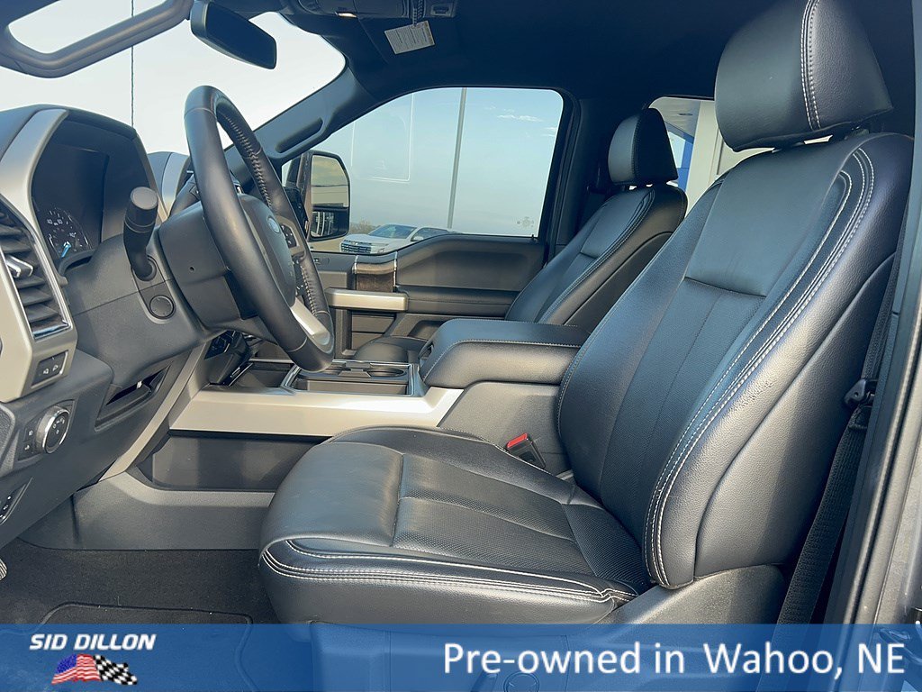 Used 2022 Carbonized Gray Metallic Ford LARIAT image 9
