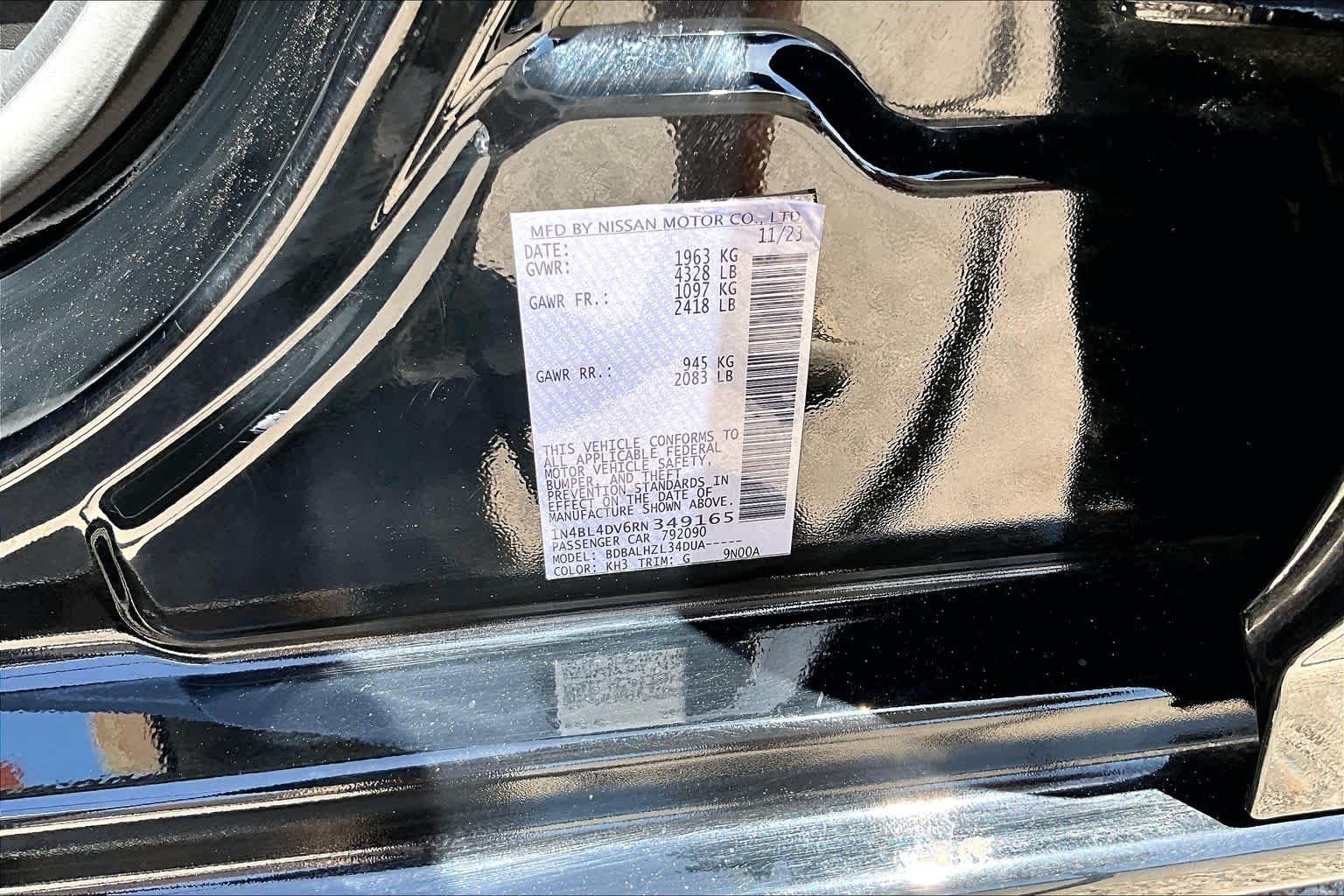 2024 Nissan Altima SV - Photo 36