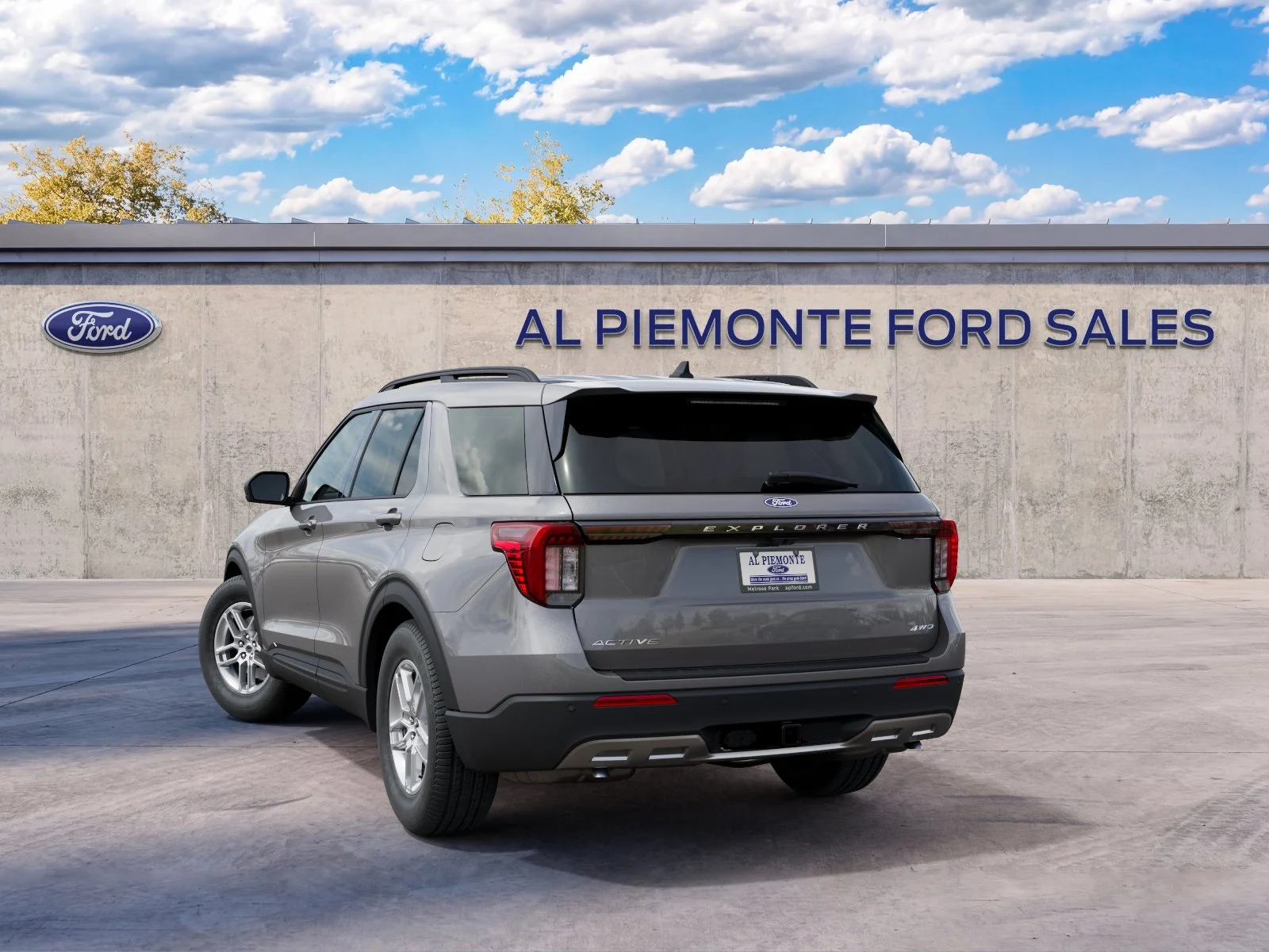 New 2027 Carbonized Gray Metallic Ford Active image 8