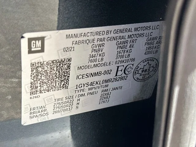 Used 2021 Gray Cadillac Sport image 19
