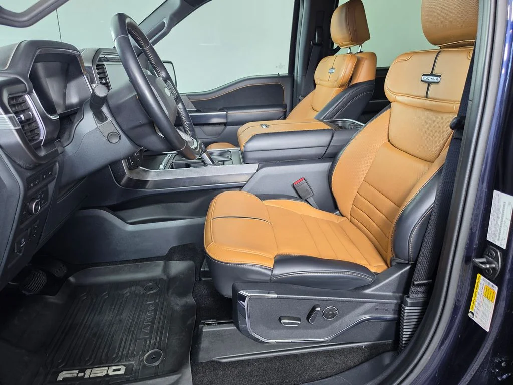 Used 2022 Blue Ford Platinum image 2