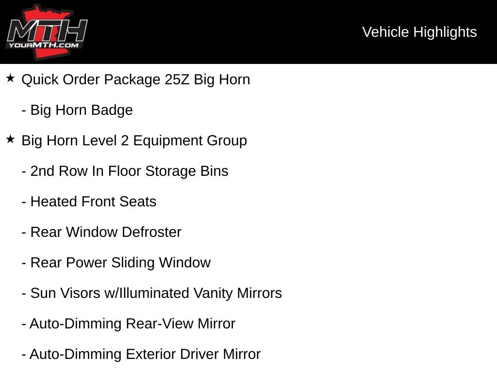 2022 RAM Ram 1500 Pickup Big Horn/Lone Star - Photo 5