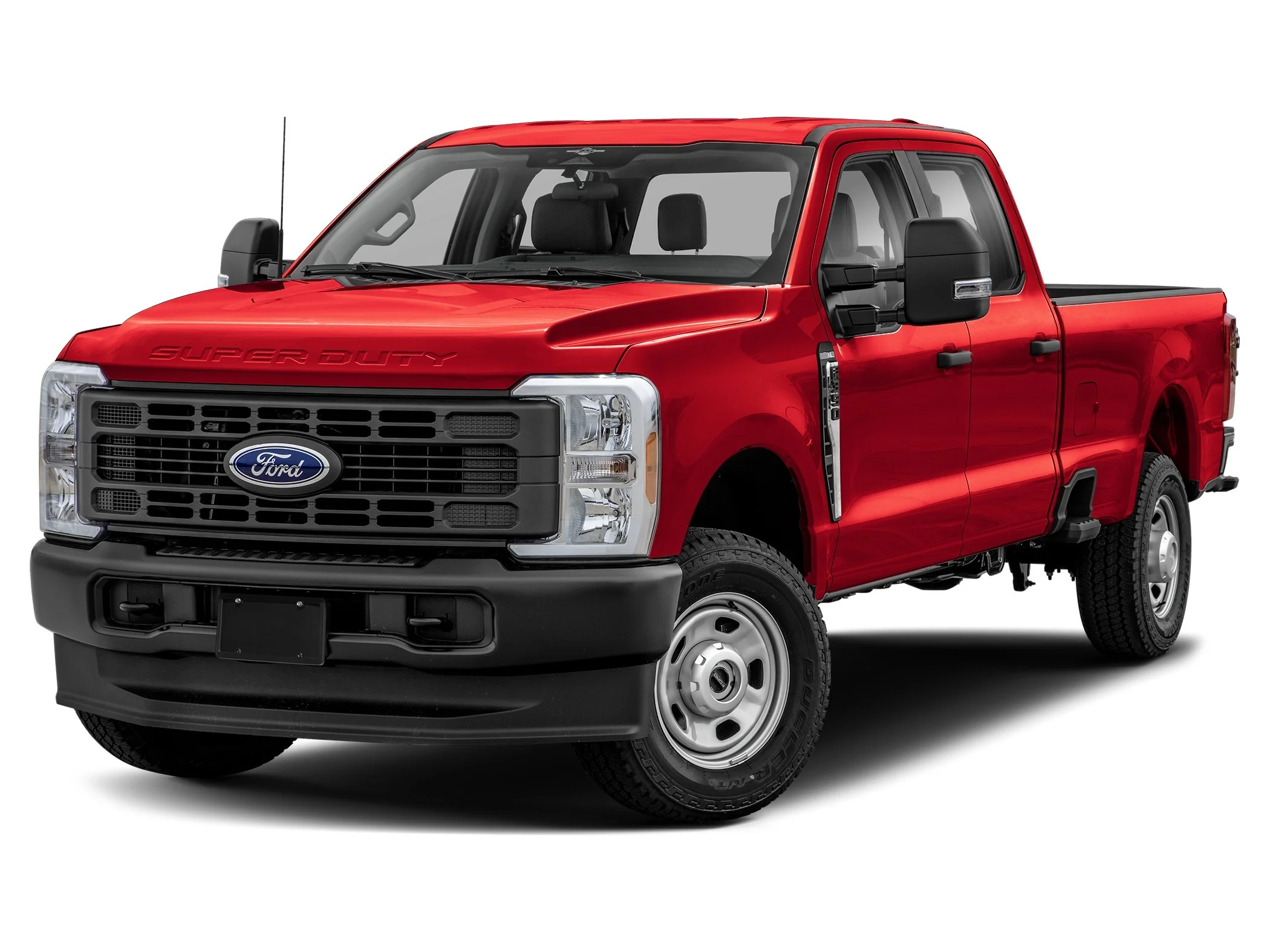 New 2027 Ruby Red Metallic Tinted Clearcoat Ford F-350&reg; XLT image 1