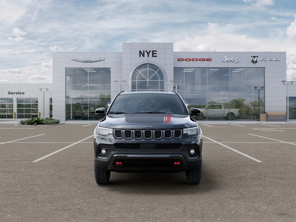 New 2026 Diamond Black Crystal Pearl-Coat Exterior Paint Jeep Trailhawk image 7