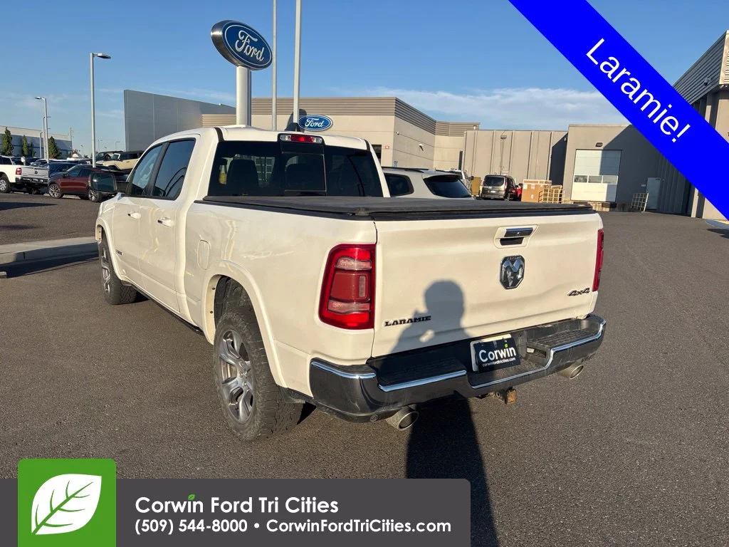Used 2020 Bright White Clearcoat Ram Laramie image 6