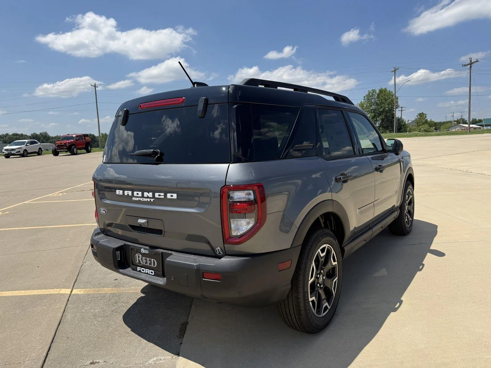 New 2026 Carbonized Gray Metallic Ford Outer Banks® image 9