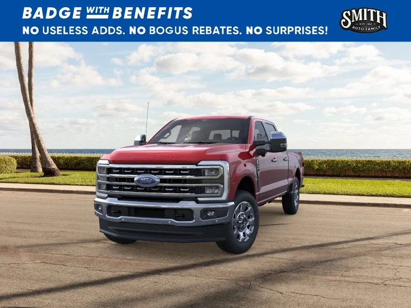 New 2026 Ruby Red Metallic Tinted Clearcoat Ford F-250® Lariat® image 3