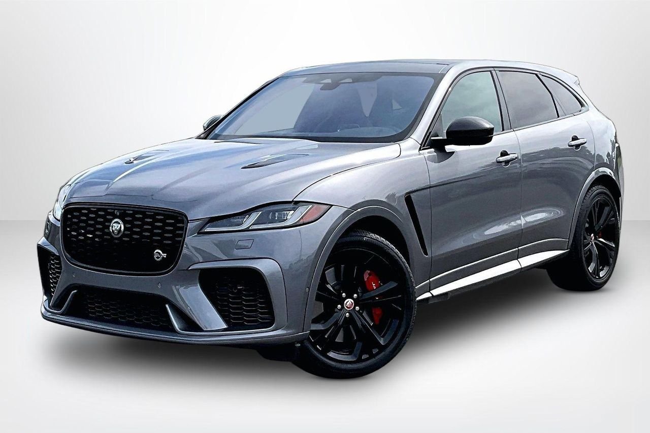 Used 2021 Hakuba Silver Jaguar SVR P550 AWD Automatic image 3