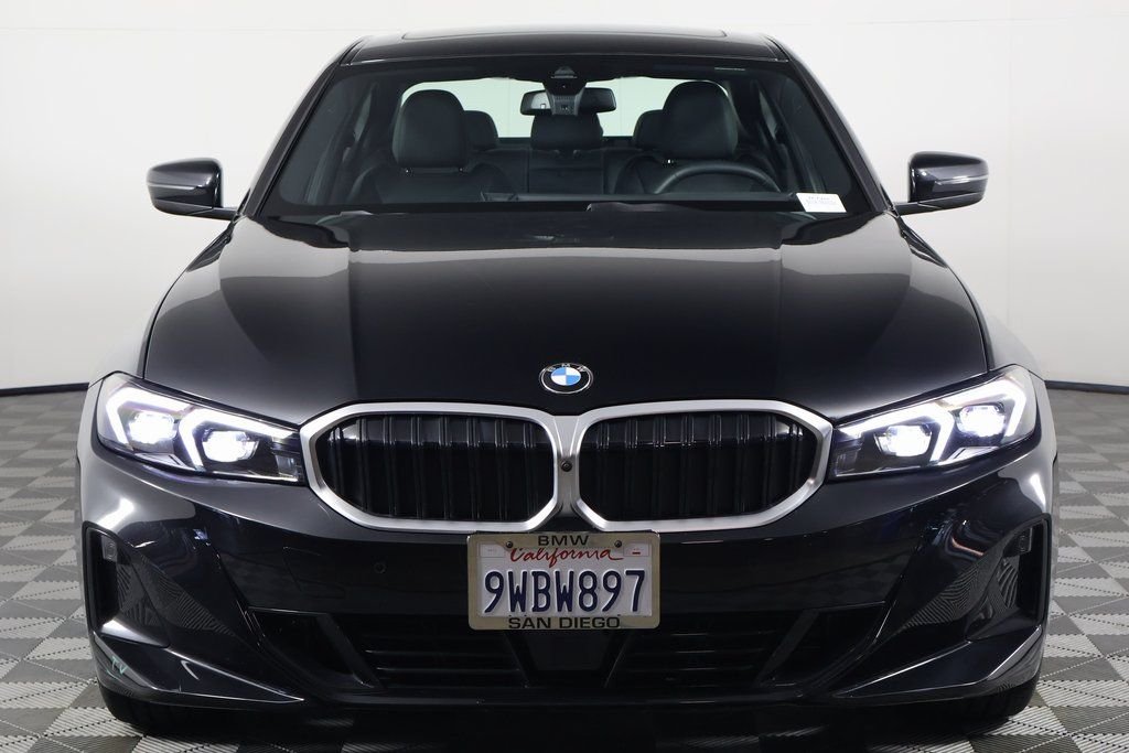 Certified Used 2026 Black Sapphire Metallic BMW 330i image 2
