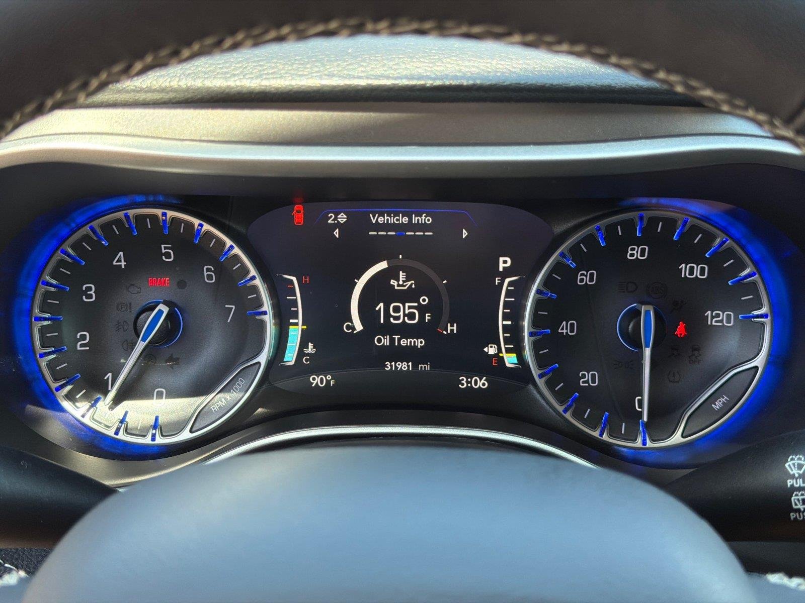 Used 2024 Fathom Blue Pearlcoat Chrysler Touring L image 5
