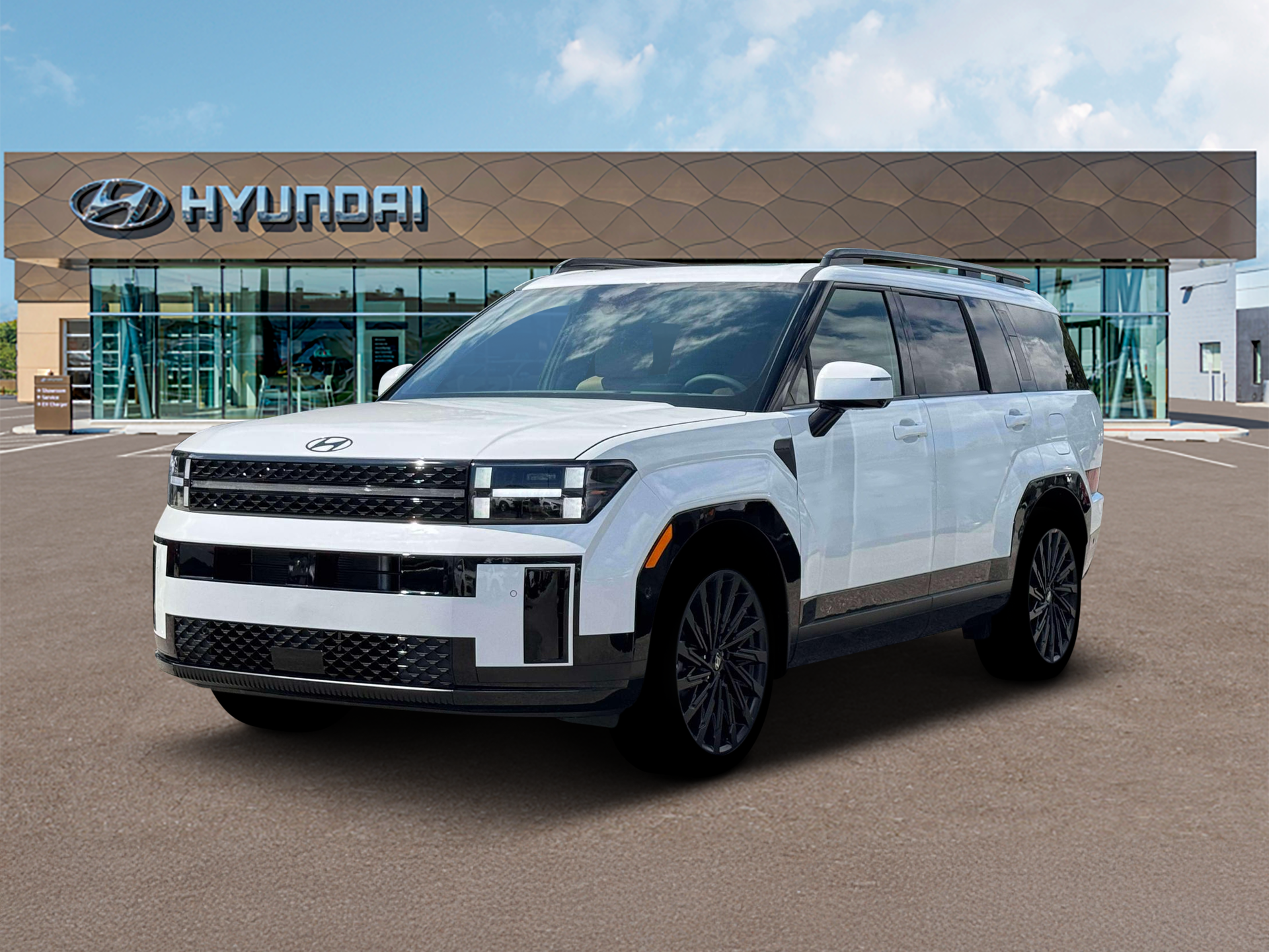 New 2026 Serenity White Hyundai Calligraphy AWD image 1