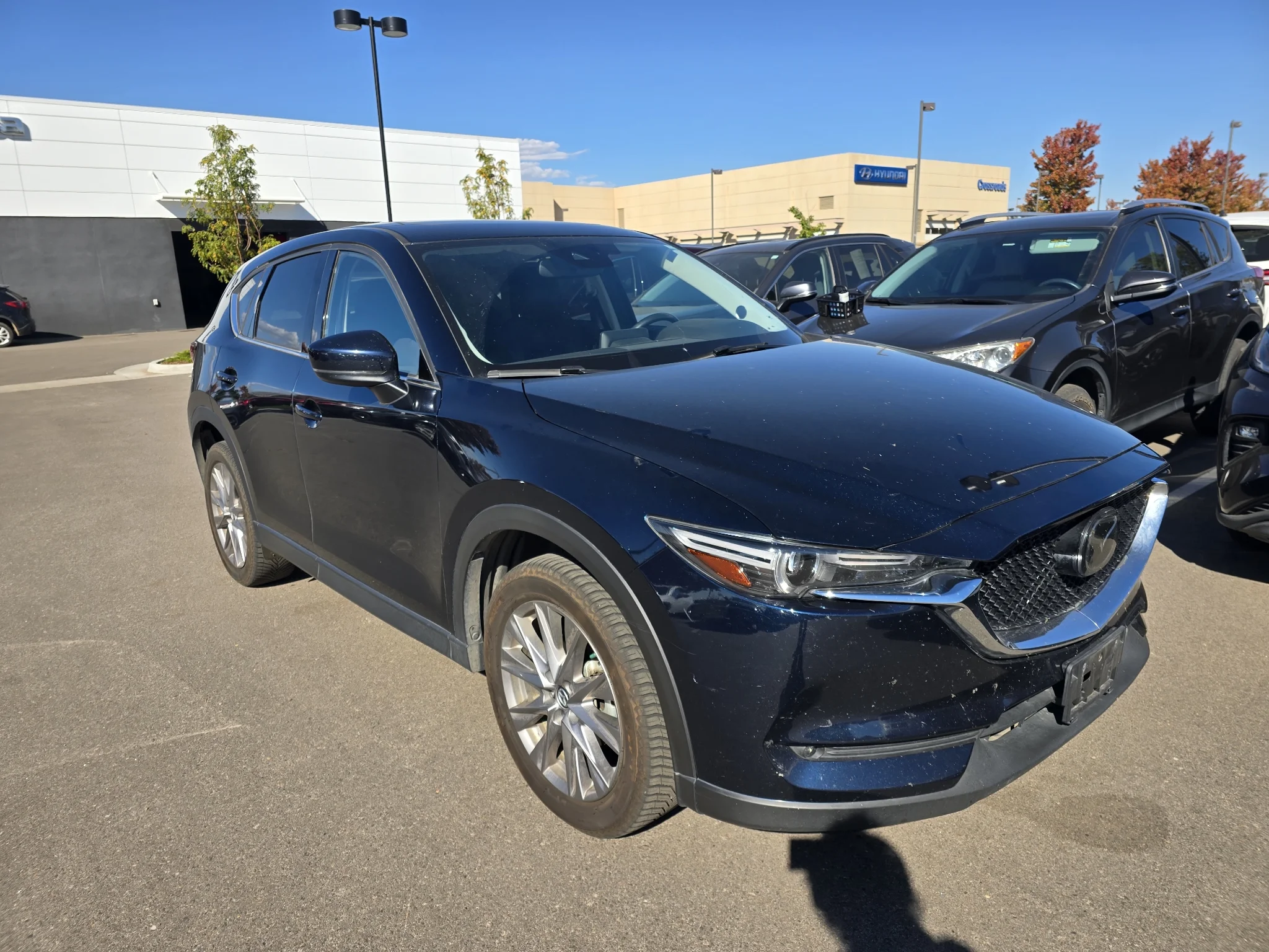 Used 2019 Deep Crystal Blue Mica Mazda Grand Touring image 18