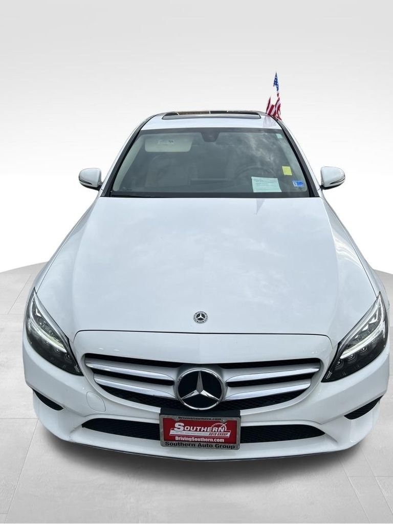 Used 2021 White Mercedes-Benz C 300 image 8