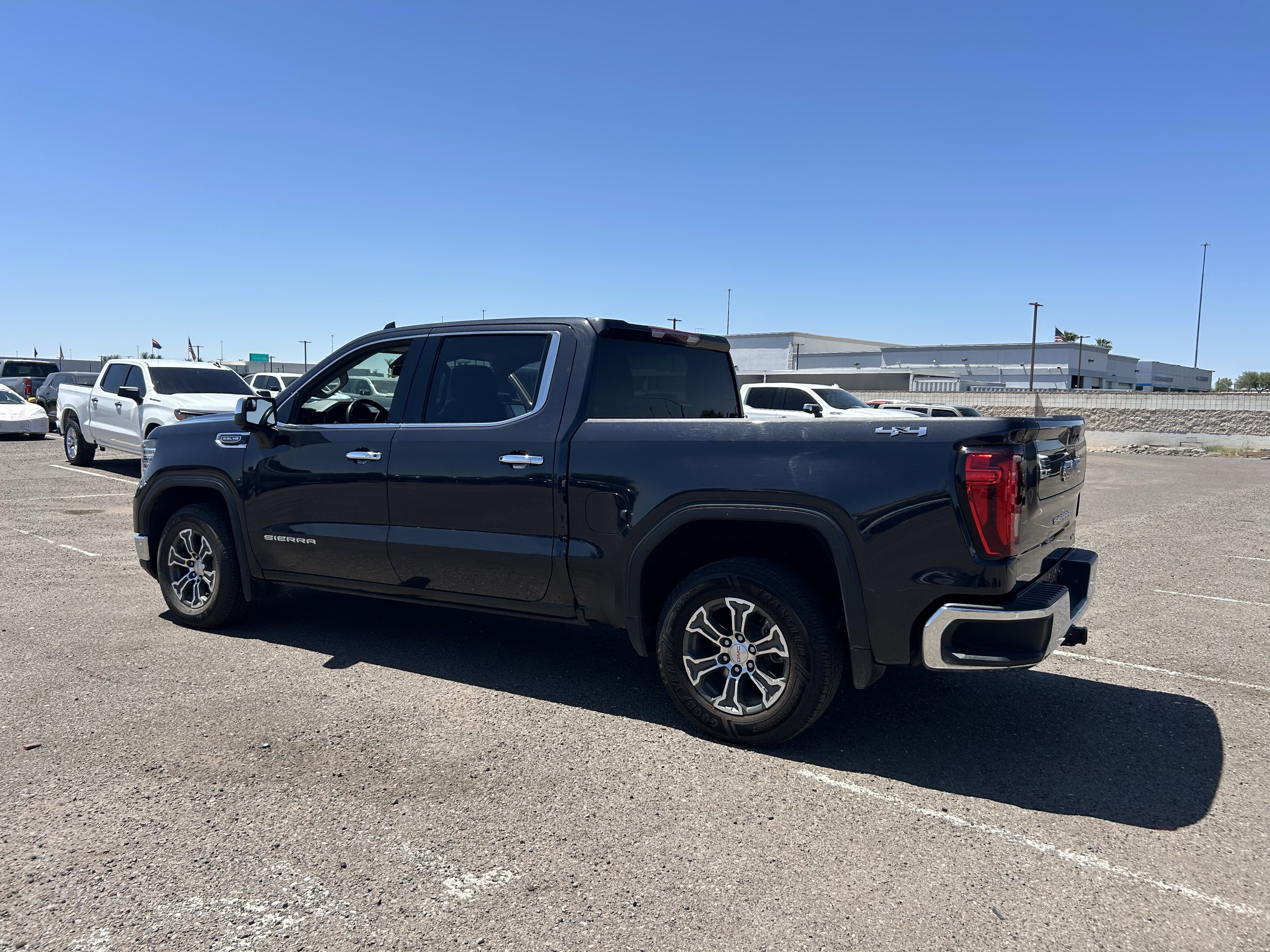 Used 2025 Titanium Rush Metallic GMC SLT image 3