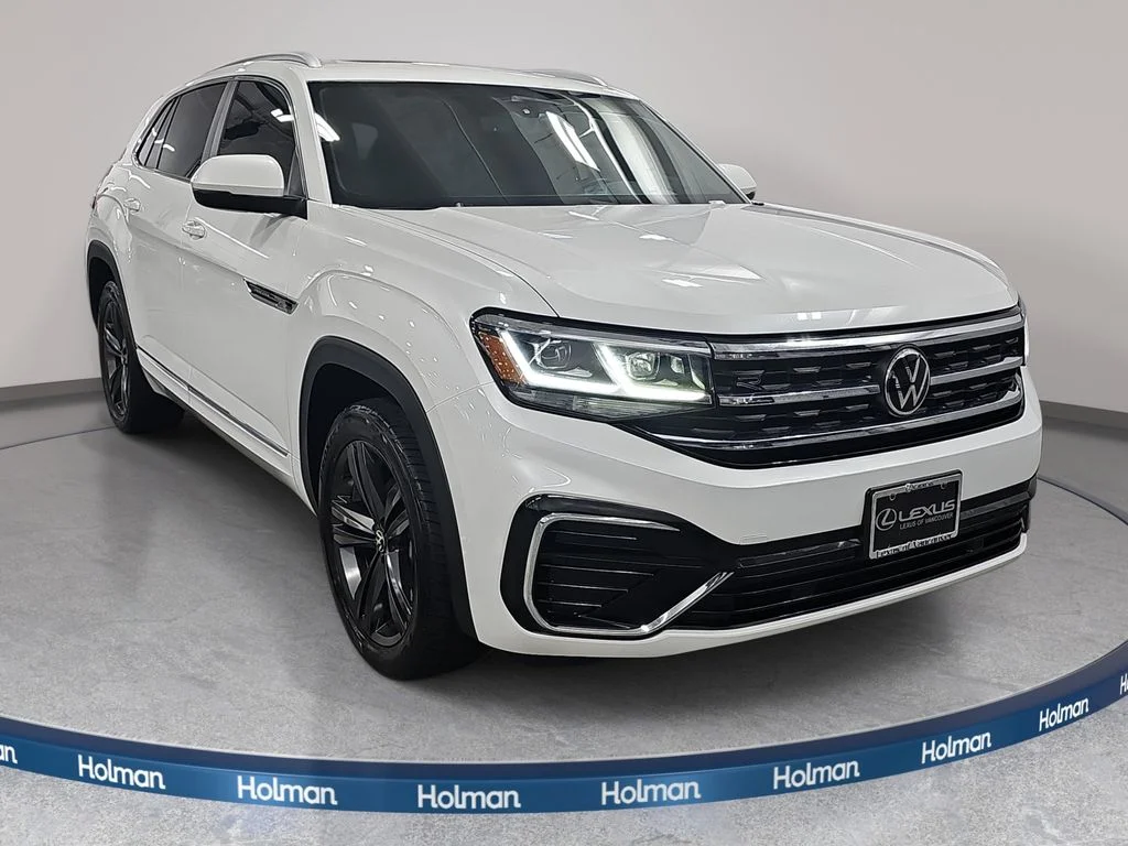 Used 2022 White Volkswagen 3.6L V6 SEL R-Line image 4
