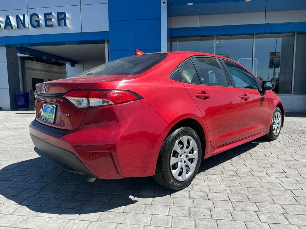 Used 2021 Red Toyota LE image 11