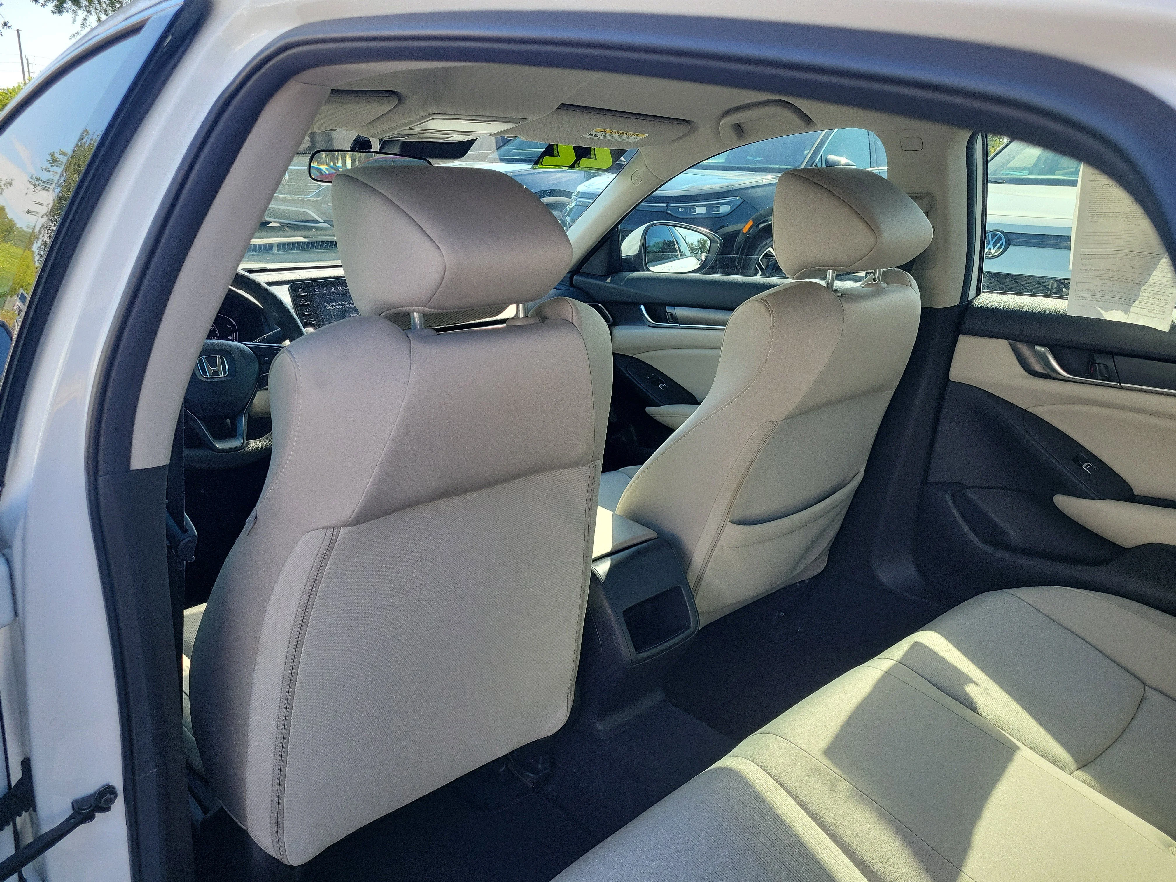 Certified Used 2022 Platinum White Pearl Honda LX image 12