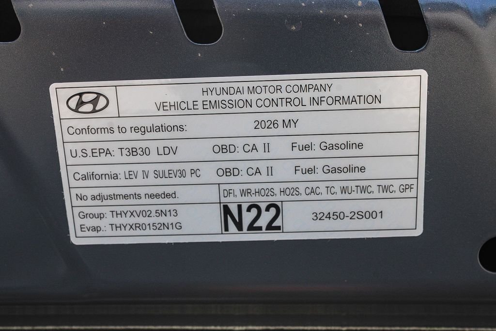 New 2026 Gray Hyundai SEL Premium image 28