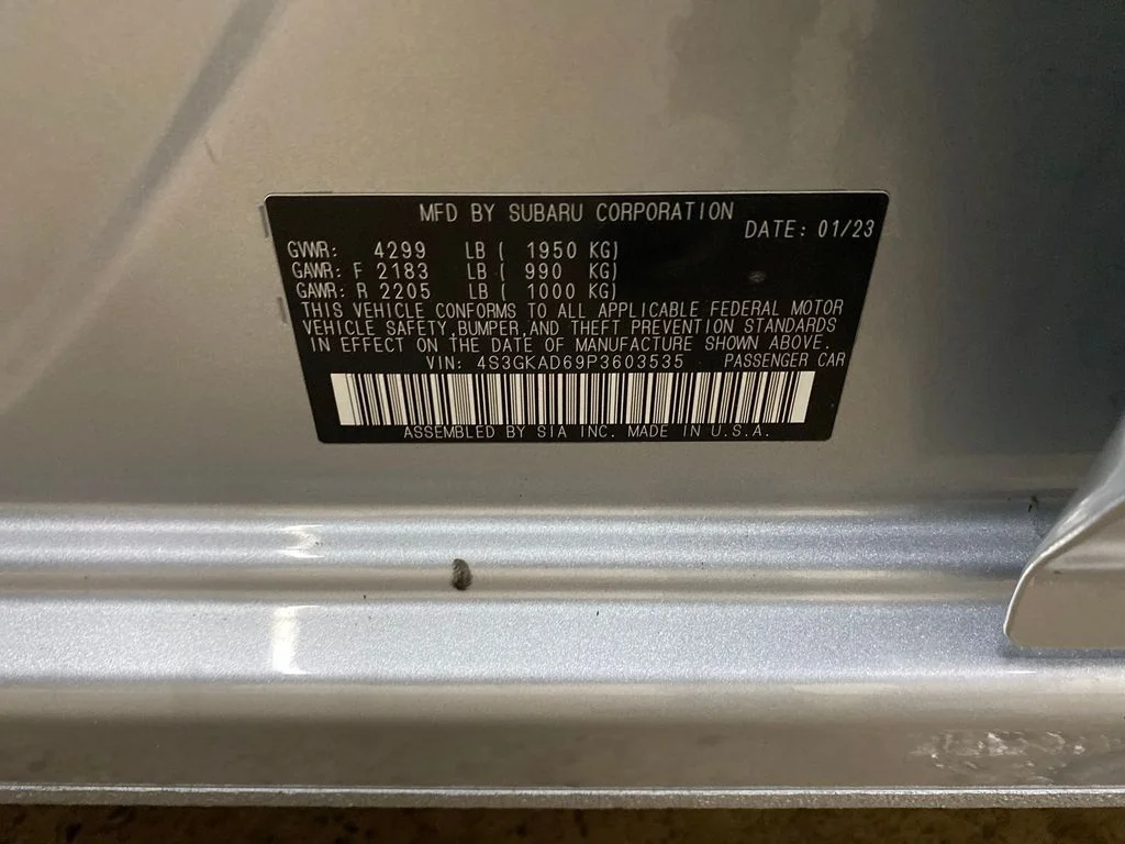 Certified Used 2023 Silver Subaru Premium image 26