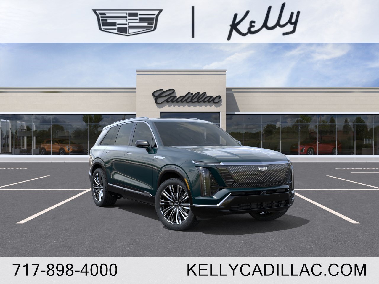 Green 2027 Cadillac VISTIQ SUV / Crossover All-Wheel Drive Automatic