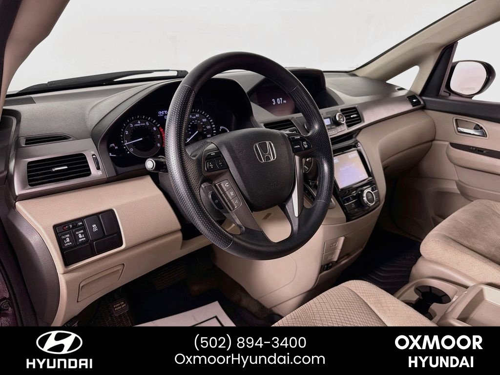 Used 2015 Dark Cherry Pearl Honda EX image 9