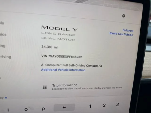 Used 2023 Black Metallic Tesla Long Range image 18