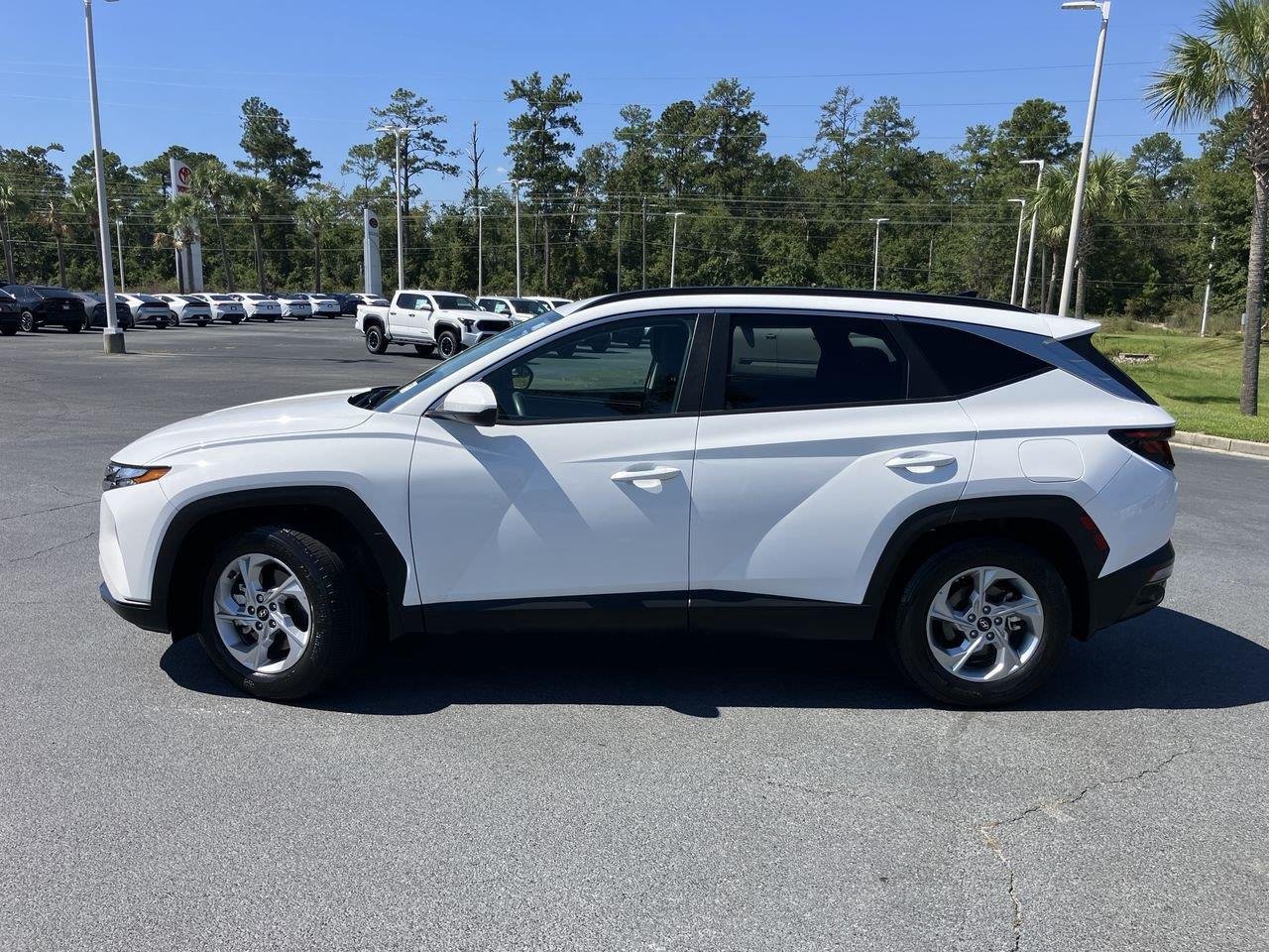 Used 2024 White (Serentiy White Pearl) Hyundai SEL image 2