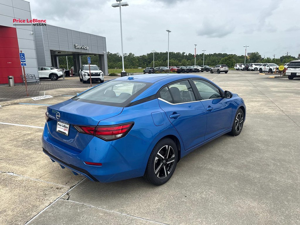 Certified Used 2025 Electric Blue Metallic Nissan SV image 7