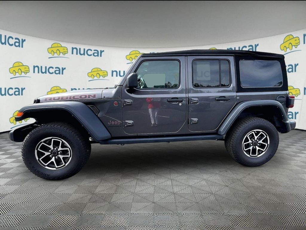 Used 2024 Gray Jeep Rubicon image 4