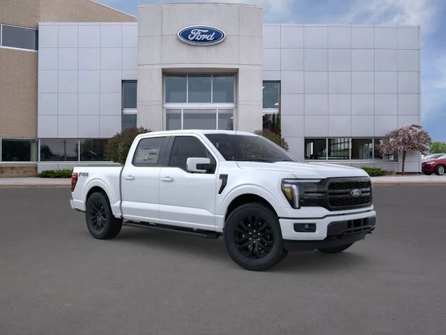 New 2026 White Metallic Ford Lariat image 7
