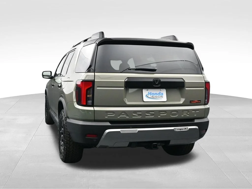 New 2026 Ash Green Metallic Honda TrailSport Elite Blackout image 5