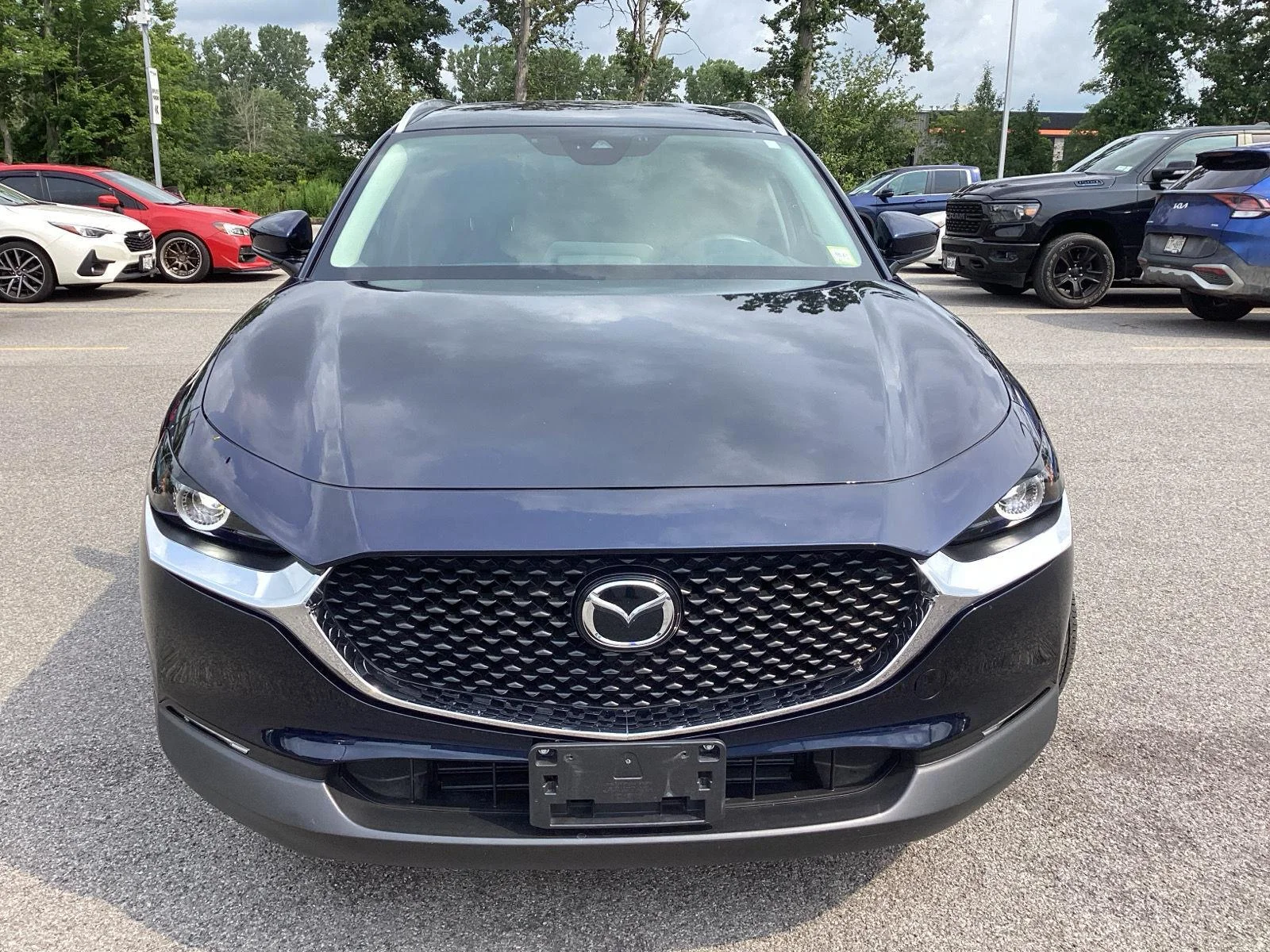 Used 2023 Deep Crystal Blue Mica Mazda 2.5 S Select Package image 2