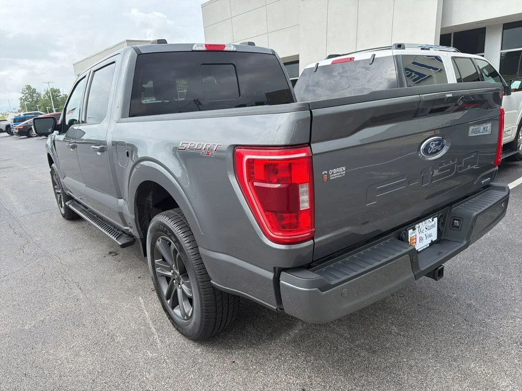 Used 2023 Carbonized Gray Metallic Ford XLT image 3