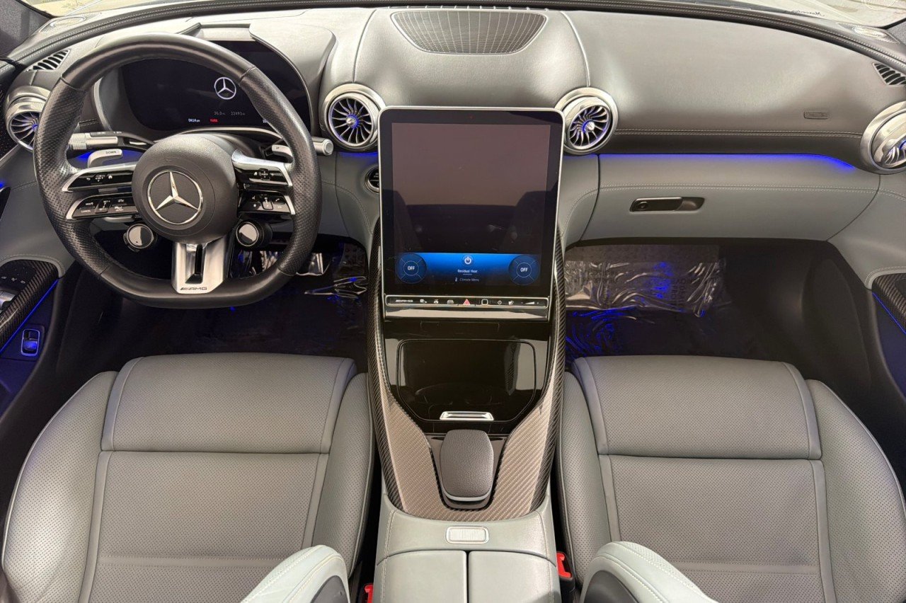 Certified Used 2022 MANUFAKTUR Alpine Grey Mercedes-Benz AMG® SL 55 image 13